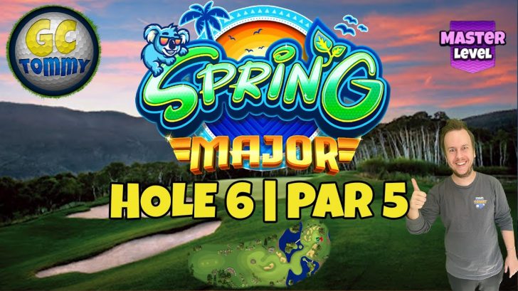 Master QR Hole 6 Par 5 ALBA Spring Major 2024 Tournament Golf