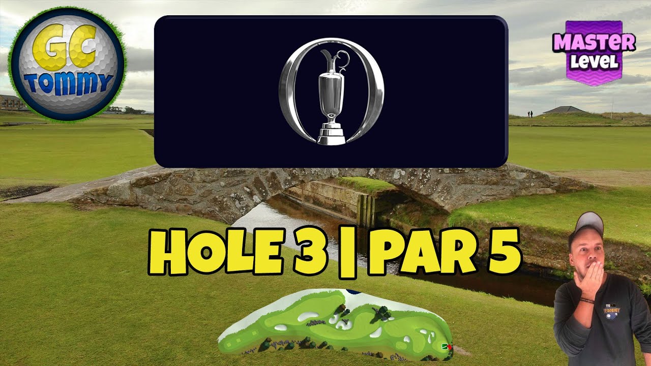 Master QR Hole 3 Par 5 ALBA The Open 2024 Tournament Golf Clash