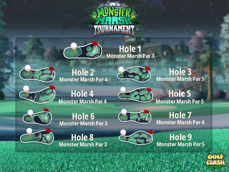 monster marsh tournament course guide