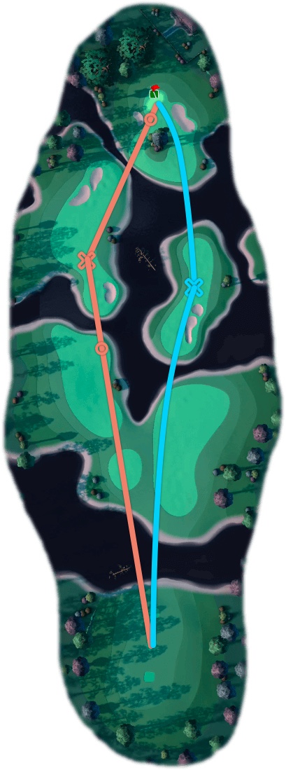 golf clash monter marsh tournament text guide - hole 9