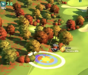 fall major tournament hole 1 drive