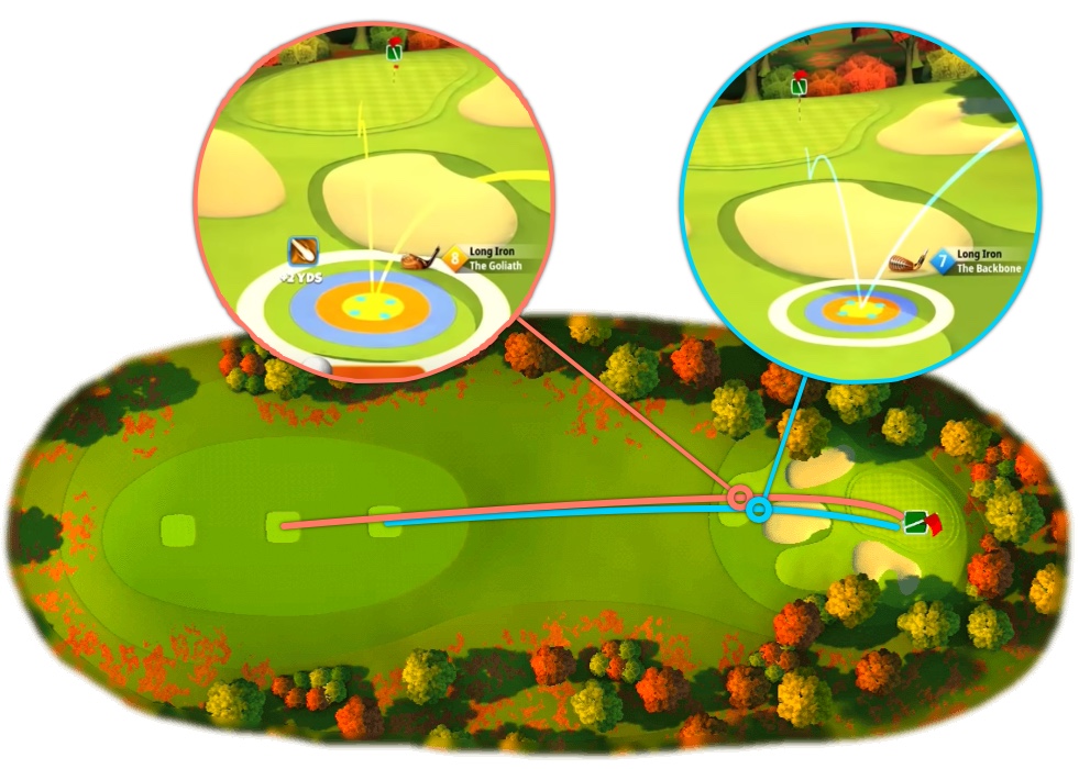 fall major tournament hole 4 text guide