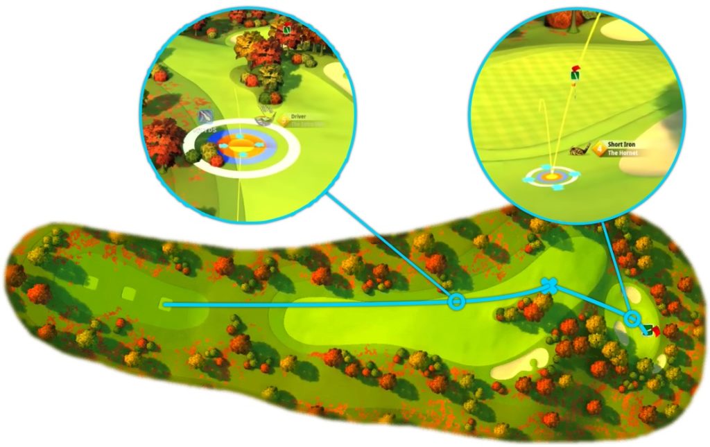 fall major tournament hole 5 text guide