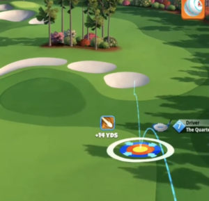 golf clash 3rd anniversary tournament hole 2 southern pines drive