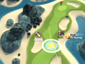 golf clash 3rd anniversary tournament hole 6 porthello cove second shot