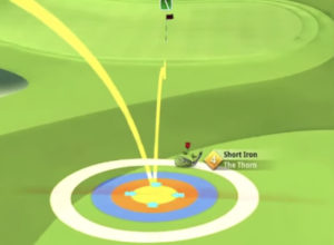 golf clash 3rd anniversary tournament hole 7 second shot