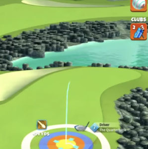 golf clash 3rd anniversary tournament hole 9 drive