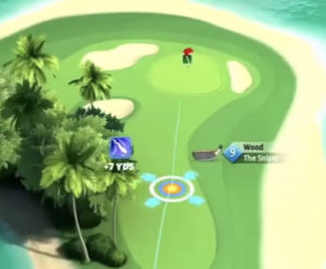 golf clash pacific cup tournament hole 2 koh hong resort shot 2