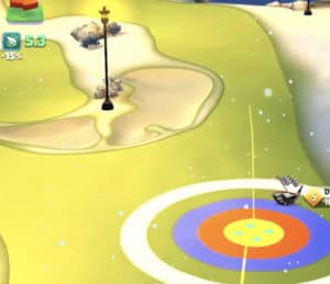 golf clash winter major tournament text guide shiruba springs hole 1 drive