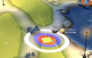 golf clash winter major tournament text guide shiruba springs hole 3 drive