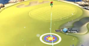 golf clash winter major tournament text guide shiruba springs hole 5 second shot