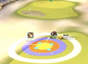 golf clash winter major tournament text guide shiruba springs hole 7 second shot