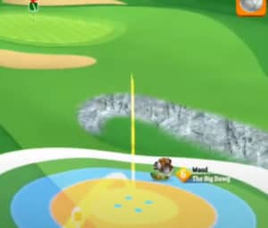 golf clash coast to coast tournament text guide city park hole 9 second shot