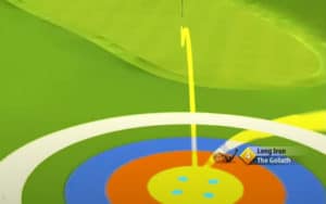 golf clash safari sunrise tournament text guide acacia reserve hole 1 second shot