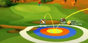 golf clash safari sunrise tournament text guide acacia reserve hole 2 second shot