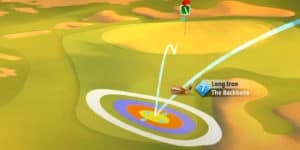 golf clash spring major tournament text guide jamil dunes hole 7