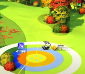 golf clash extreme hills tournament eagle peak hole 5 drive