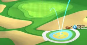 golf clash liberty tournament text guide hole 4