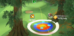 golf clash redwood cup tournament text guide sequioa creek hole 3 second shot