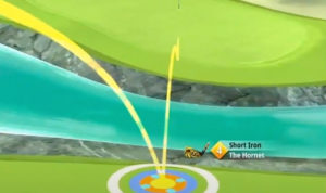 golf clash euro champions tournament text guides hole 3 second shot