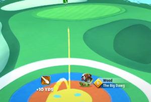 golf clash euro champions tournament text guides hole 6 second shot