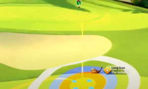 golf clash euro champions tournament text guides hole 7 second shot