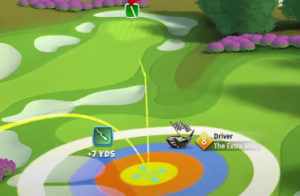 golf clash highlands tournament text guides greenoch point hole 8 drive