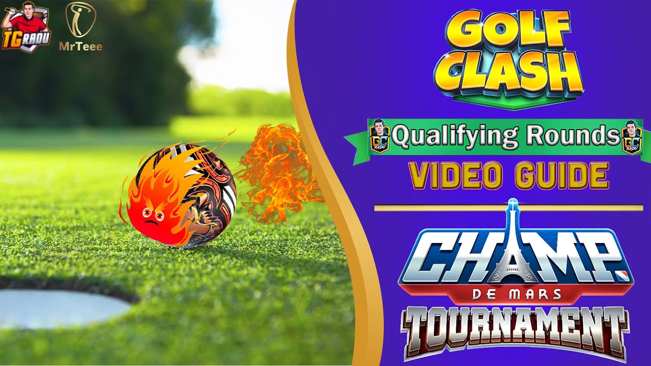 Golf Clash Champ De Mars Tournament QR Golf Clash Boss