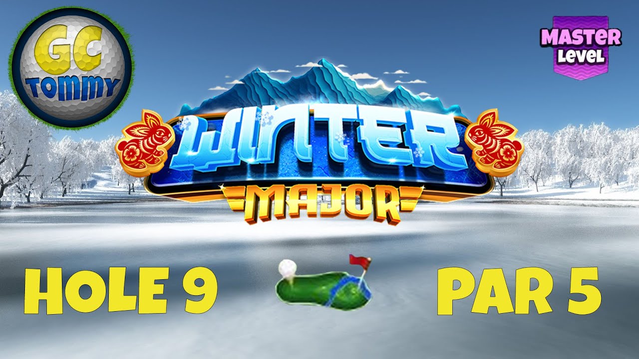 Master, QR Hole 9 Par 5, ALBA Winter Major Tournament, *Golf Clash