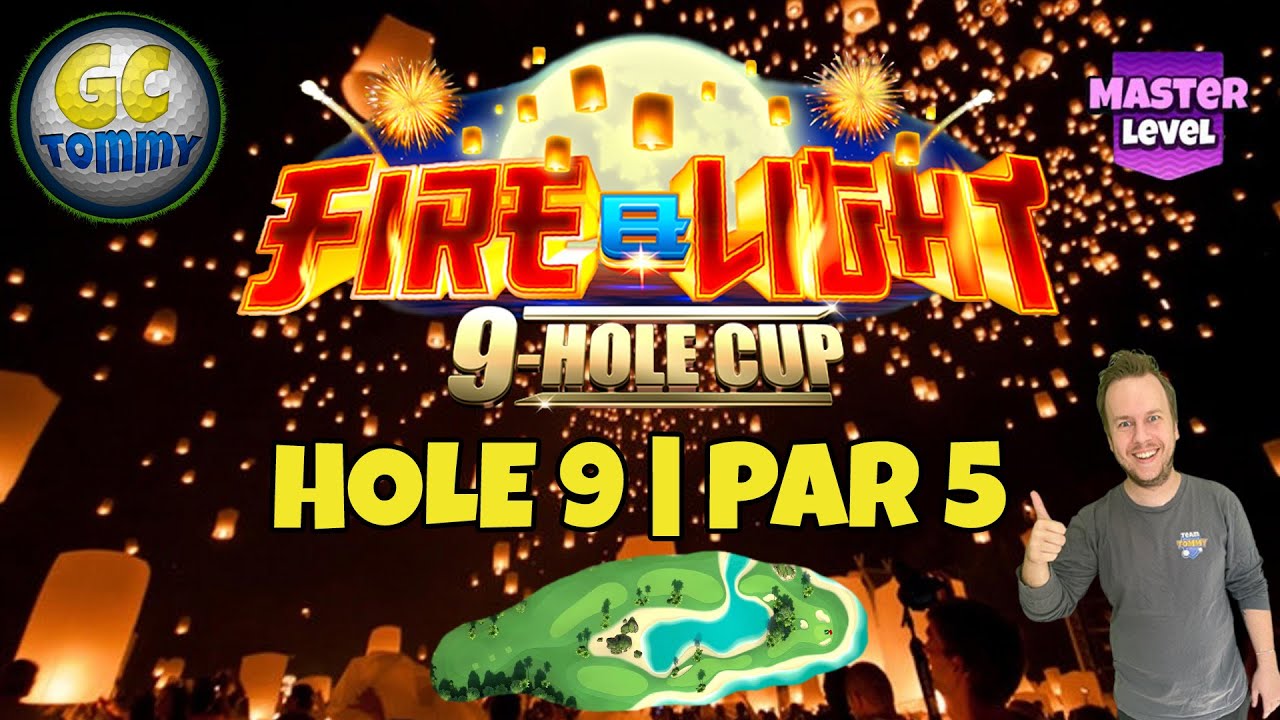 Master Qr Hole Par Alba Fire Light Hole Cup Golf Clash